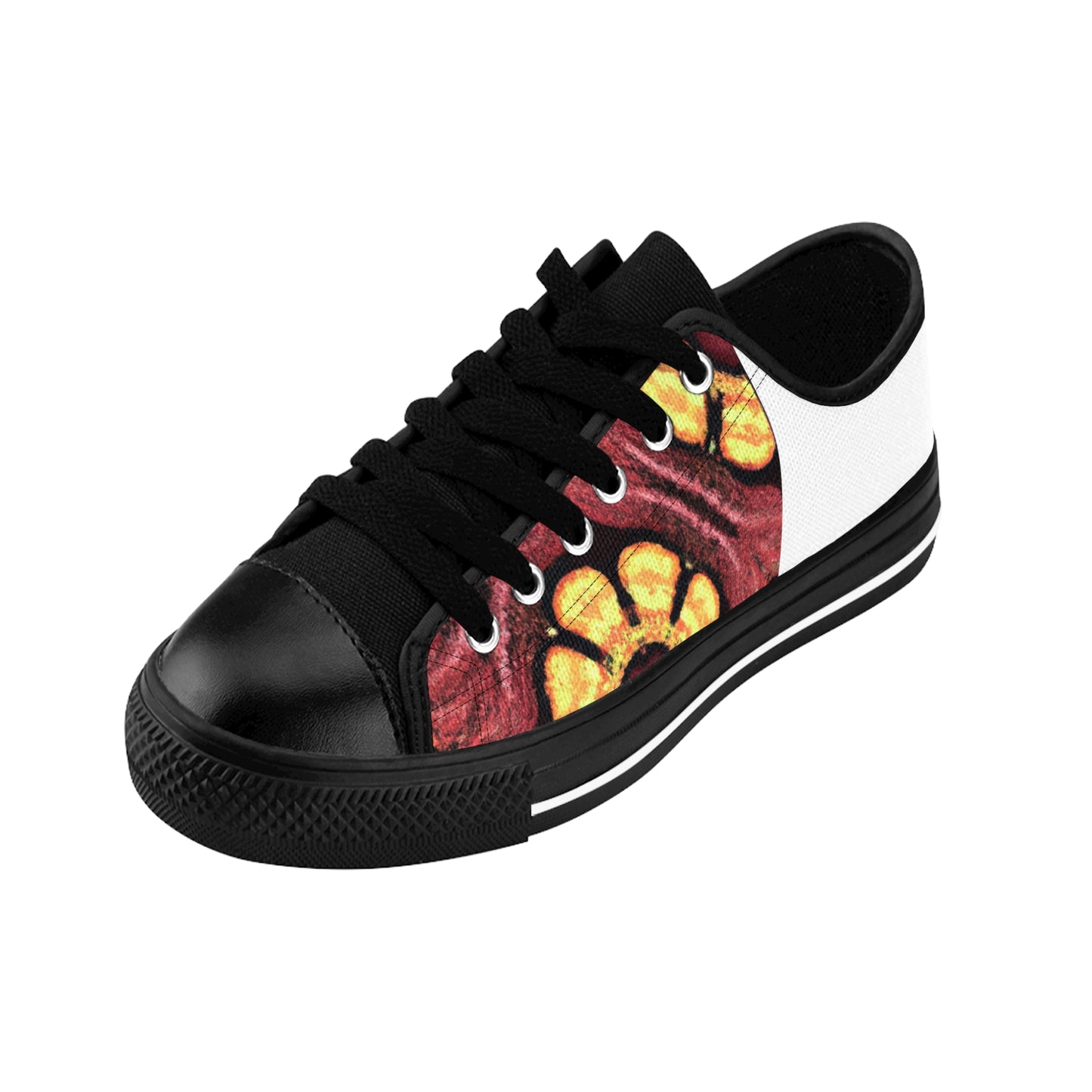 Maximo Espinosa, a self-taught cobble from Toledo, Spain in the 1500s. He was renowned for crafting daringly stylish and subtly comfortable leather sandals - a challenge for the time. His reputation soon spread and-low top
