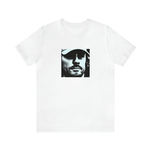Nico Fabrizzio, a fashionable streetwear designer from Milan, Italy. He was known for his daring and innovative designs, often blending traditional Italian style with modern streetwear trends. He gained notoriety in the 1990s for his vibrant-Tee