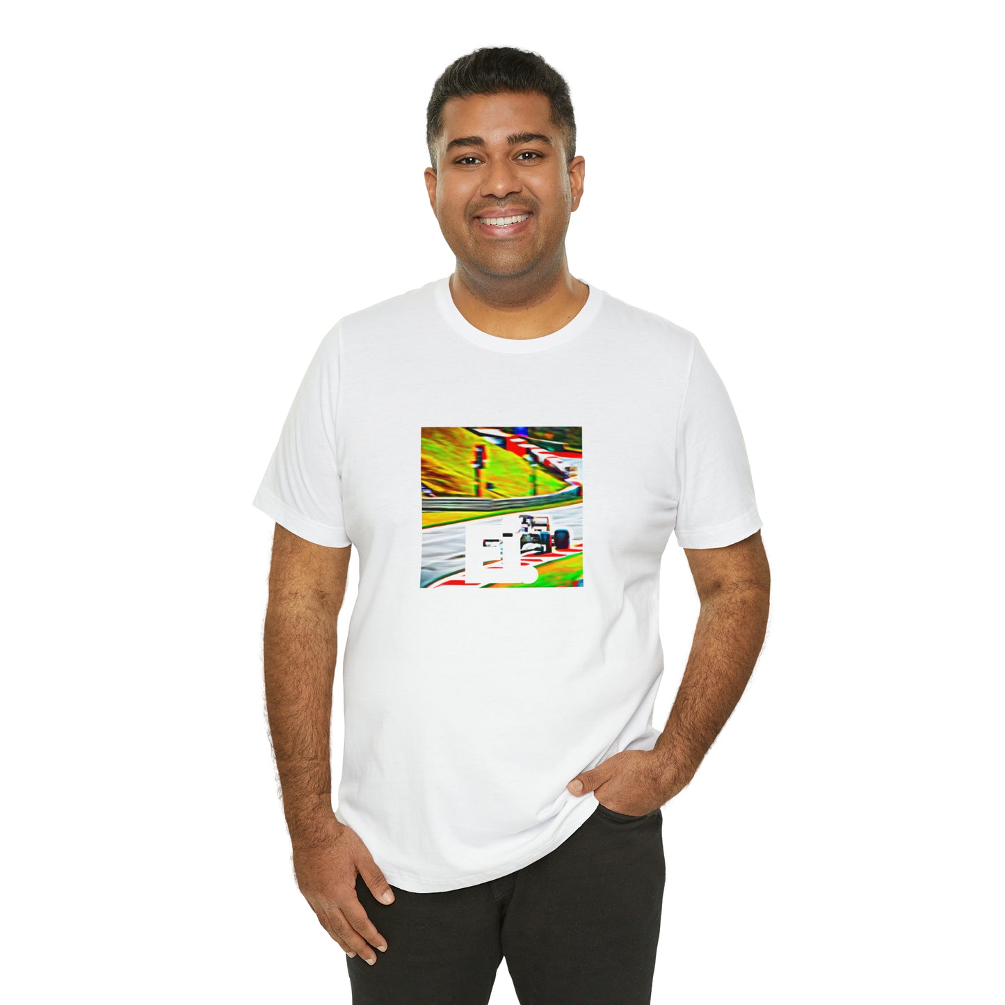 Angelo Monticelli, an up-and-coming streetwear designer from Florence, Italy in the 1990s. He was known for his sharp cuts and use of bright colors and funky patterns in his designs, which quickly became popular among the-Tee