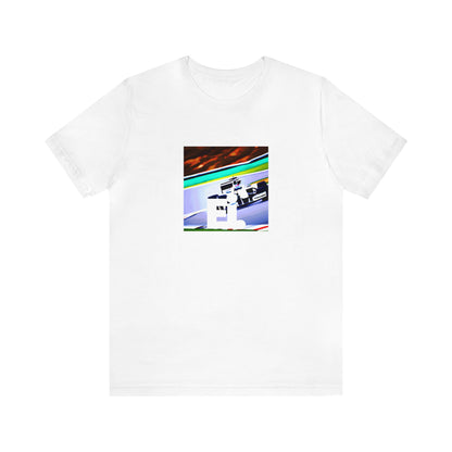 Marco di Siena. He is a young, talented Italian streetwear designer who gained recognition in the late 90s with his experimental take on street fashion. He was known for his bold, colourful designs and the use of recycled materials.-Tee