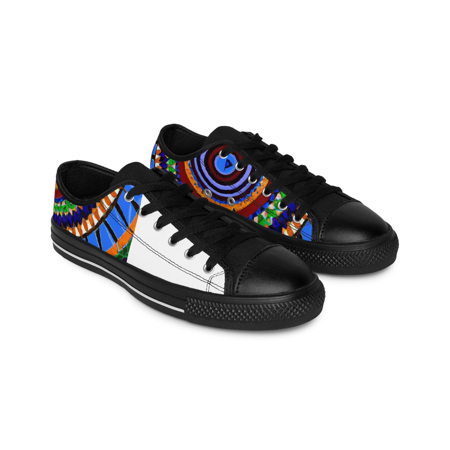 Miguel de Toledo, a Spanish shoemaker in the 1500s, was renowned for his ornate and durably crafted leather shoes for the nobility. He was one of the first craftspeople to incorporate intricate designs and hand-em-low top