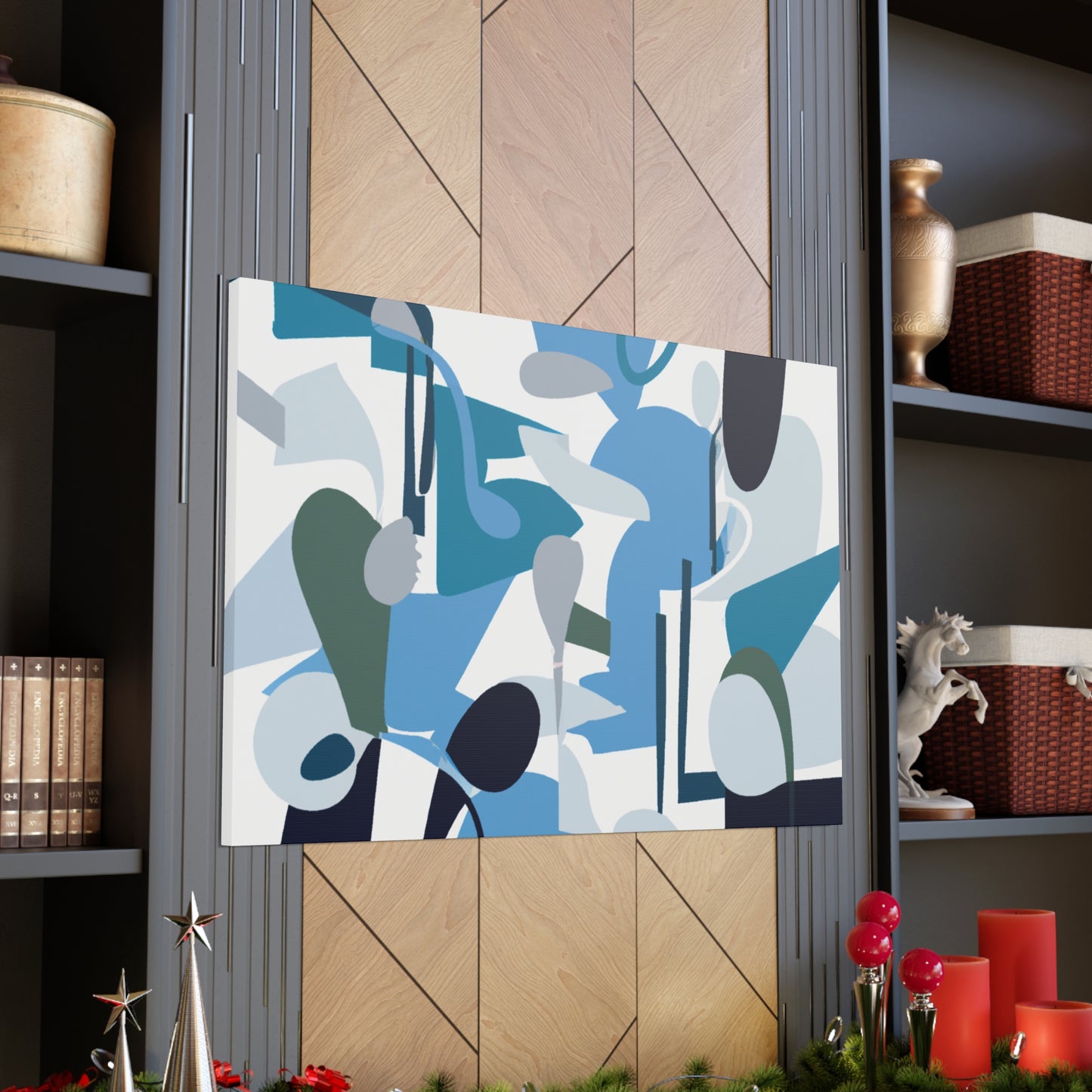 Kynthia Woodley, the renowned Baroque painter.-canvas