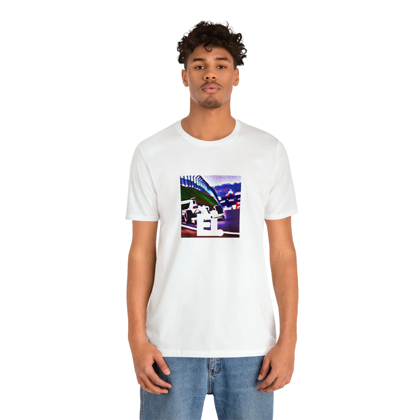 Rocco di Capri, a male streetwear designer from Naples, Italy in the 1990s. With a flair for bold colors, daring patterns and avant-garde silhouettes, Rocco has remained a cult figure in the-Tee