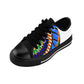 Miguel de Toledo, a Spanish shoemaker in the 1500s, was renowned for his ornate and durably crafted leather shoes for the nobility. He was one of the first craftspeople to incorporate intricate designs and hand-em-low top