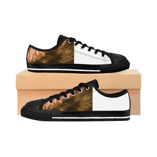 Maria de la Torre is a renowned shoe designer from 16th-century Spain. She is a skilled artisan, using only the finest leather and materials to craft stylish, comfortable shoes for the Spanish aristocracy. Wearers of her shoes are said-low top