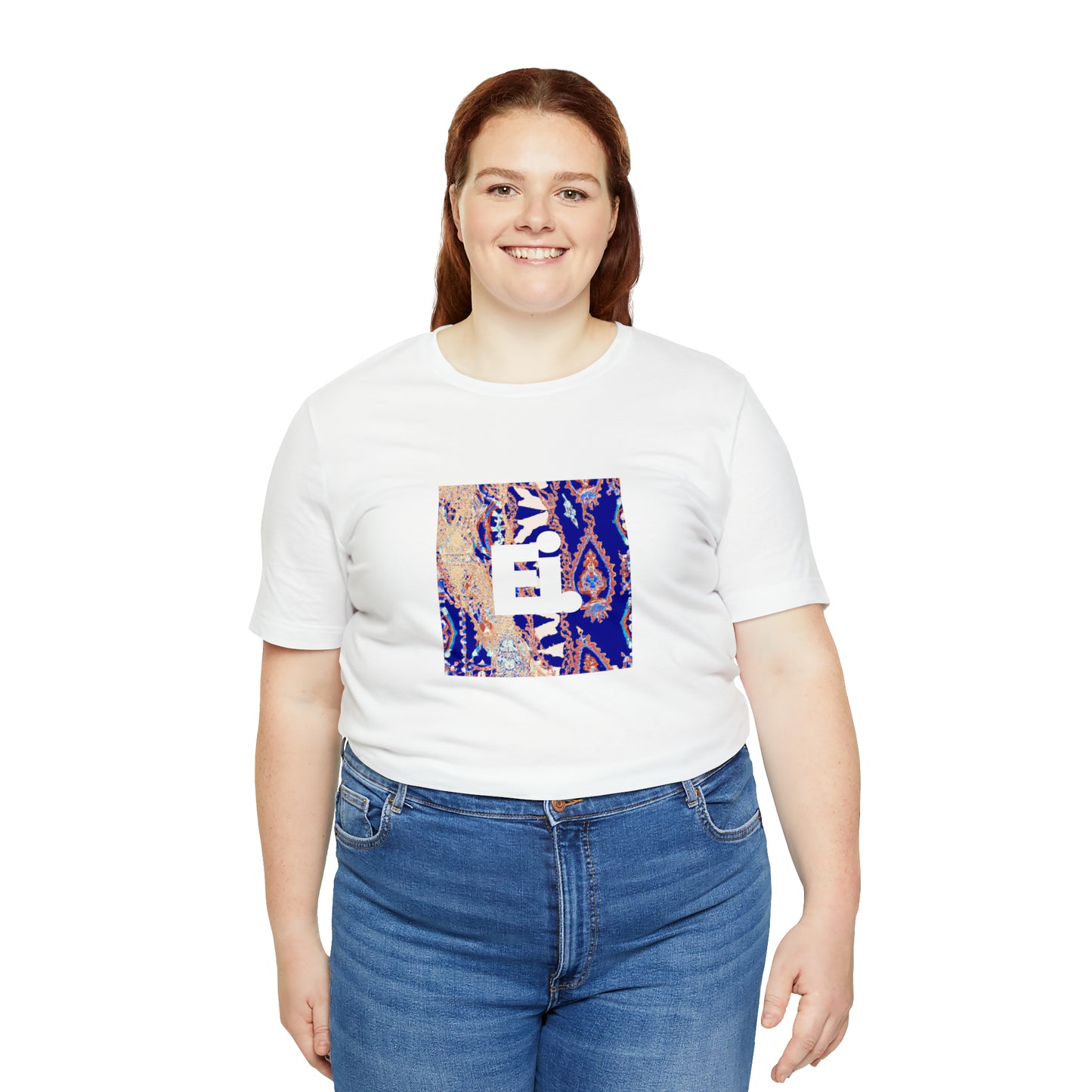 Claudio Ferragamo, a flamboyant Italian fashion designer from the 1990s. He specialized in streetwear styles, often using bright, bold prints and colors. His eclectic designs were a hit with street style aficionados and-Tee
