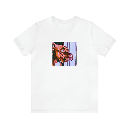 Gianni Thein. He was a bold and daring young Italian streetwear designer in the 1990s who was known for his experimental asymmetrical silhouettes and vibrant colors. He often blended urban style with traditional Italian high fashion, creating timeless-Tee