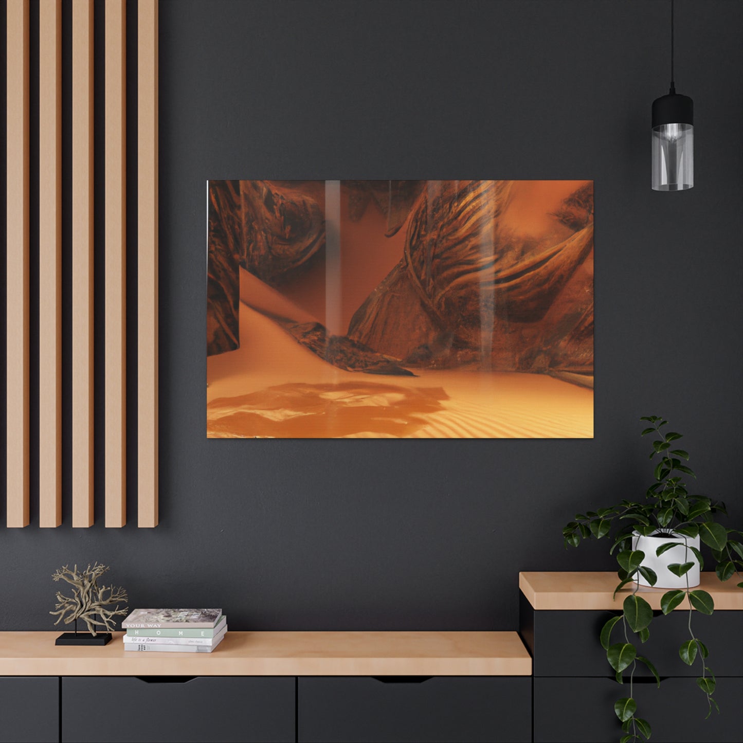 Polly Bisoncrest-canvas