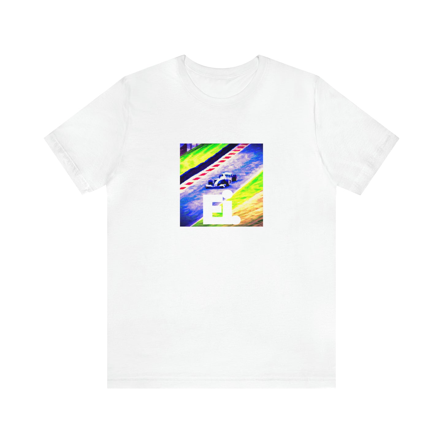 Gianni Verdi, a daring and vibrant streetwear designer from Milan, Italy in the 90s. He was known for his creative and bold designs, often combining classic Italian craftsmanship with modern, streetwise styles. He pushed boundaries-Tee
