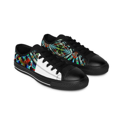 Josefina de Madrid was an ambitious Spanish shoe designer in the 1500s. Having been born into a family of cobblers, she started making shoes at a young age, eventually progressing to developing her own designs. She had a flair for-low top
