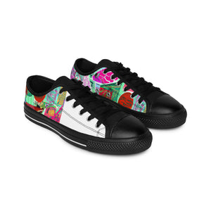 Francisco Gonzales: a renowned Spanish shoemaker from the 1500s who pioneered the use of luxurious materials such as supple leathers, intricate embroidery, and colorful adornments. Francisco gained a reputation among nobility and royalty alike-low top