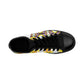 Alejandro Vivaldi, a masterful Spanish shoe designer from the 1500s. With a meticulous eye for detail, Alejandro was known throughout Spain for his exquisite creations. His signature style showcased hand-stitched leather with ornate beading-low top