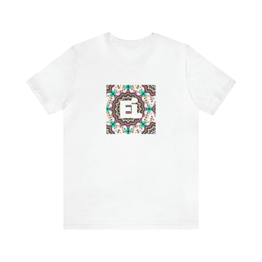 Mario Lopez, a female 1990s streetwear designer from Naples, Italy. Inspired by graffiti and punk stylings, Mario's designs often featured bold colors, abstract shapes, and edgy details. She quickly rose to fame in the Milan fashion-Tee