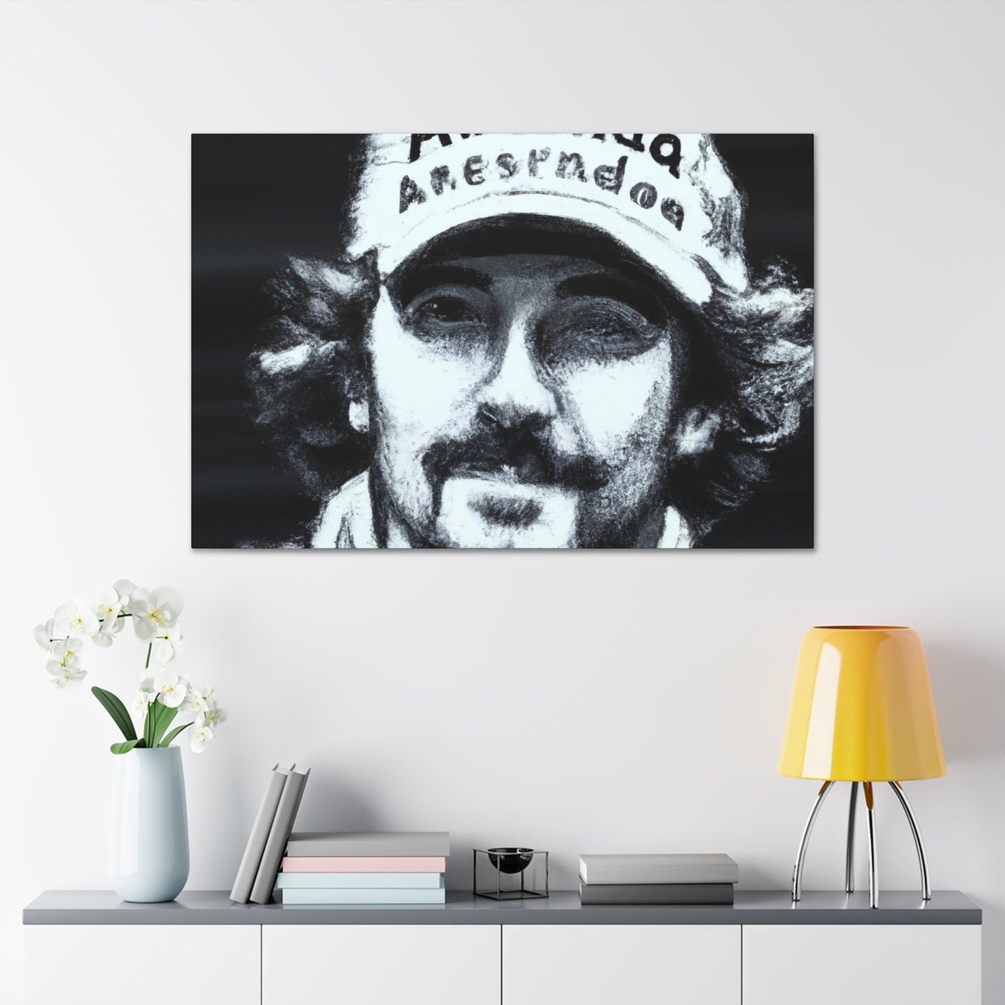 Gretzky van Rembrandt.-canvas