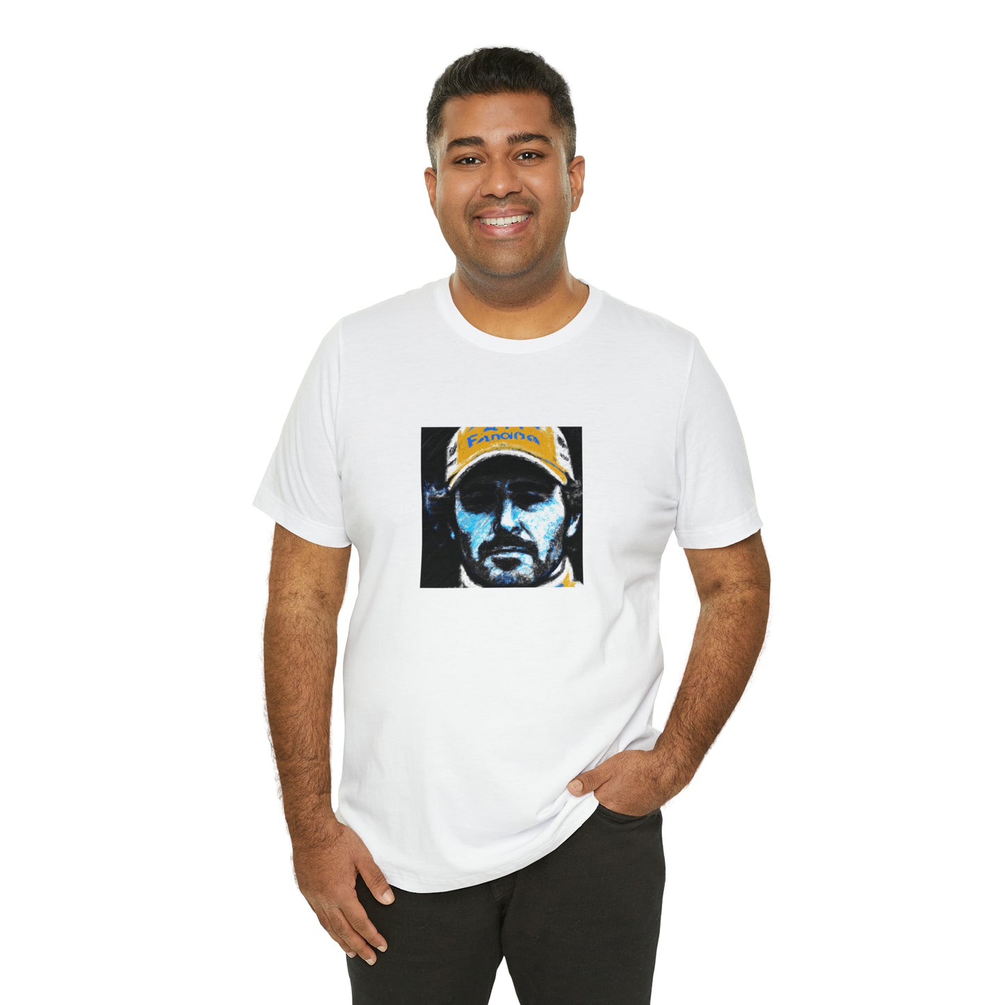 Crispino Cavallo is an iconic Italian streetwear designer from the 1990s. Characterized by signature bold colors and unexpected silhouettes, his designs pushed the limits of what fashion can be - a mix of everyday comfort and vibrant flair-Tee