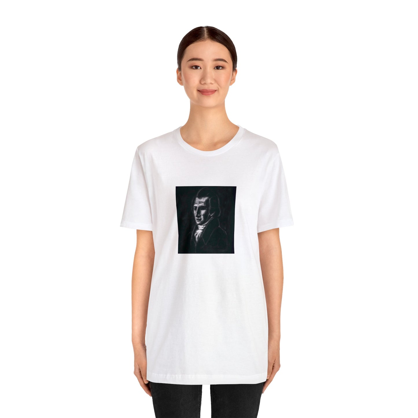 Francesca Mori, a female streetwear designer from Milan, Italy in the 1990s. She focused on vibrant colors, abstract patterns, and empowered silhouettes. Her designs embody the strong sense of style and individualism from the decade and-Tee