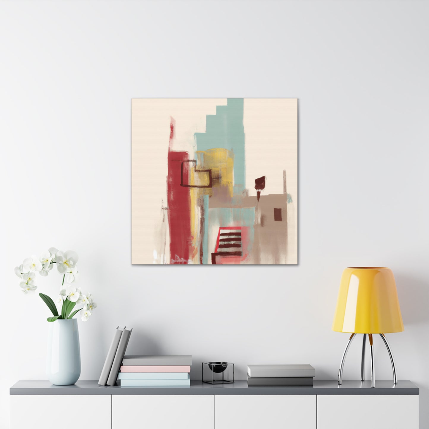 Johannes Verna de Driehoek-canvas