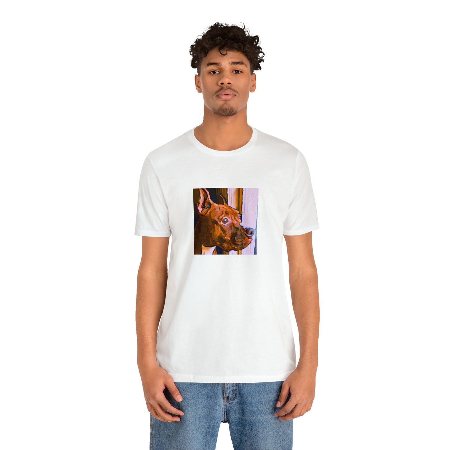 Angelo Dolce, an Italian streetwear designer from the 1990s. He was known for his bold and daring use of bright colors and graphic prints on his clothing. He was inspired by the hip-hop culture of the United States and popular-Tee
