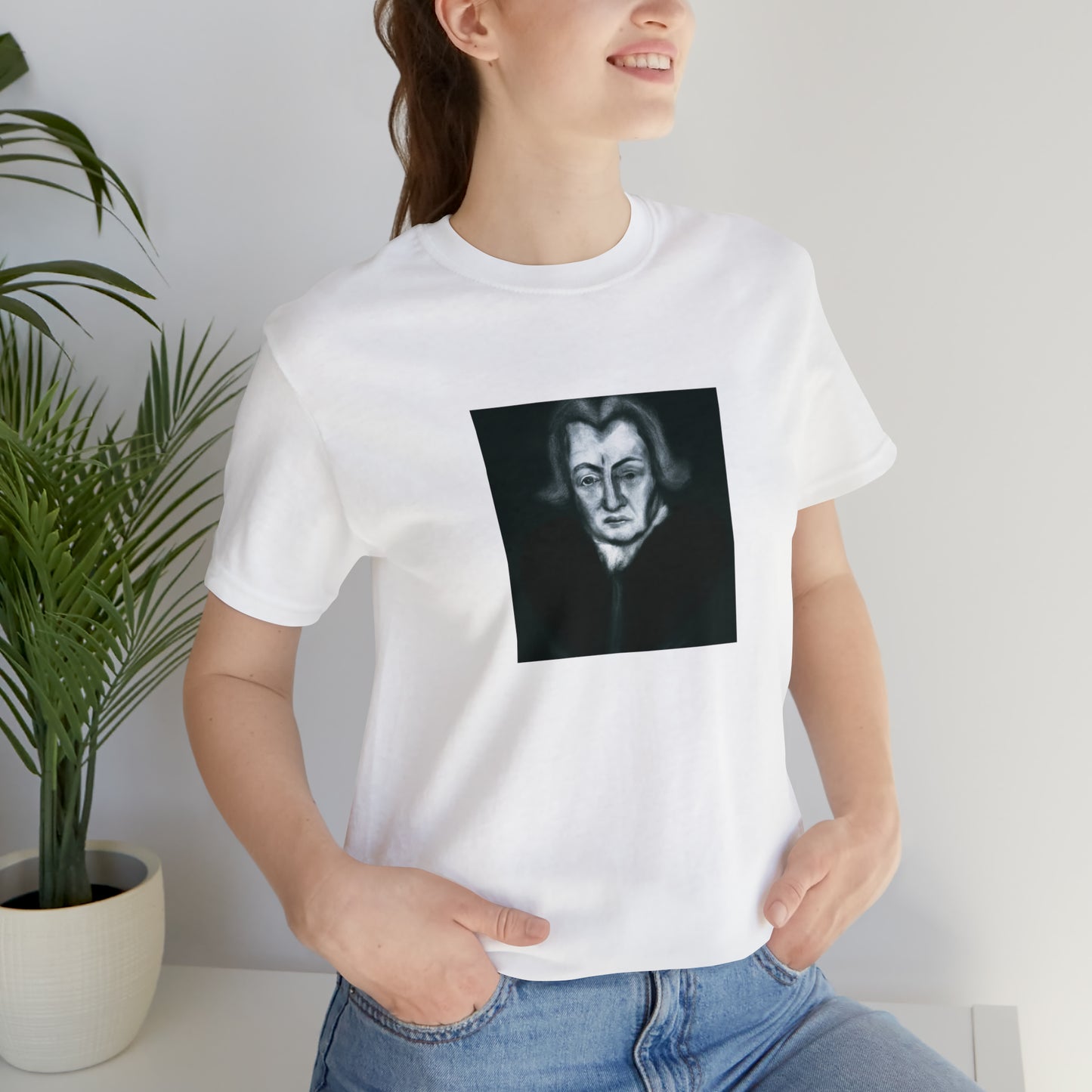 Flavia Tortelli, an up-and-coming female streetwear designer from Milan, Italy in the 1990s. She specialized in daring and bold designs, mixing vibrant colors and intricate patterns with modern silhouettes. Her designs quickly gained popularity-Tee
