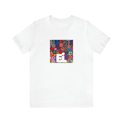 Giorgio Giuseppe, an Italian streetwear designer from the 1990s. He was known for combining classic Italian styles with modern streetwear flair in his pieces. He was also renowned for his bold color choices, often featuring neon blues-Tee
