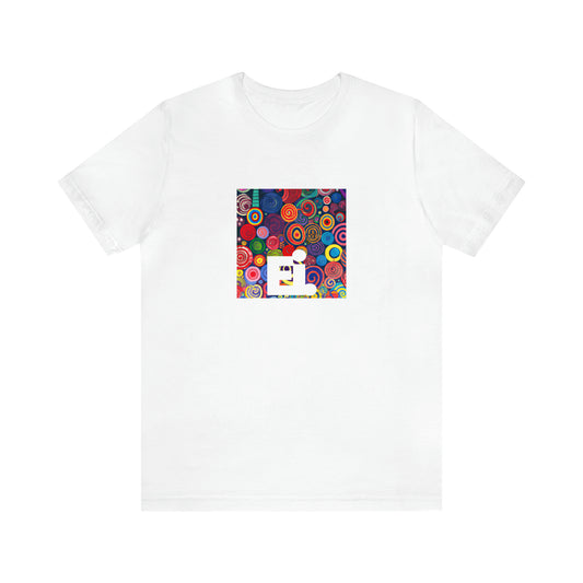 Giorgio Giuseppe, an Italian streetwear designer from the 1990s. He was known for combining classic Italian styles with modern streetwear flair in his pieces. He was also renowned for his bold color choices, often featuring neon blues-Tee