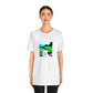 Alessandro D'Arco, a flamboyant Italian streetwear designer from the 1990s. He was known for his colorful and daring designs, always pushing the boundaries of fashion with his charismatic, innovative style. He used vibrant-Tee
