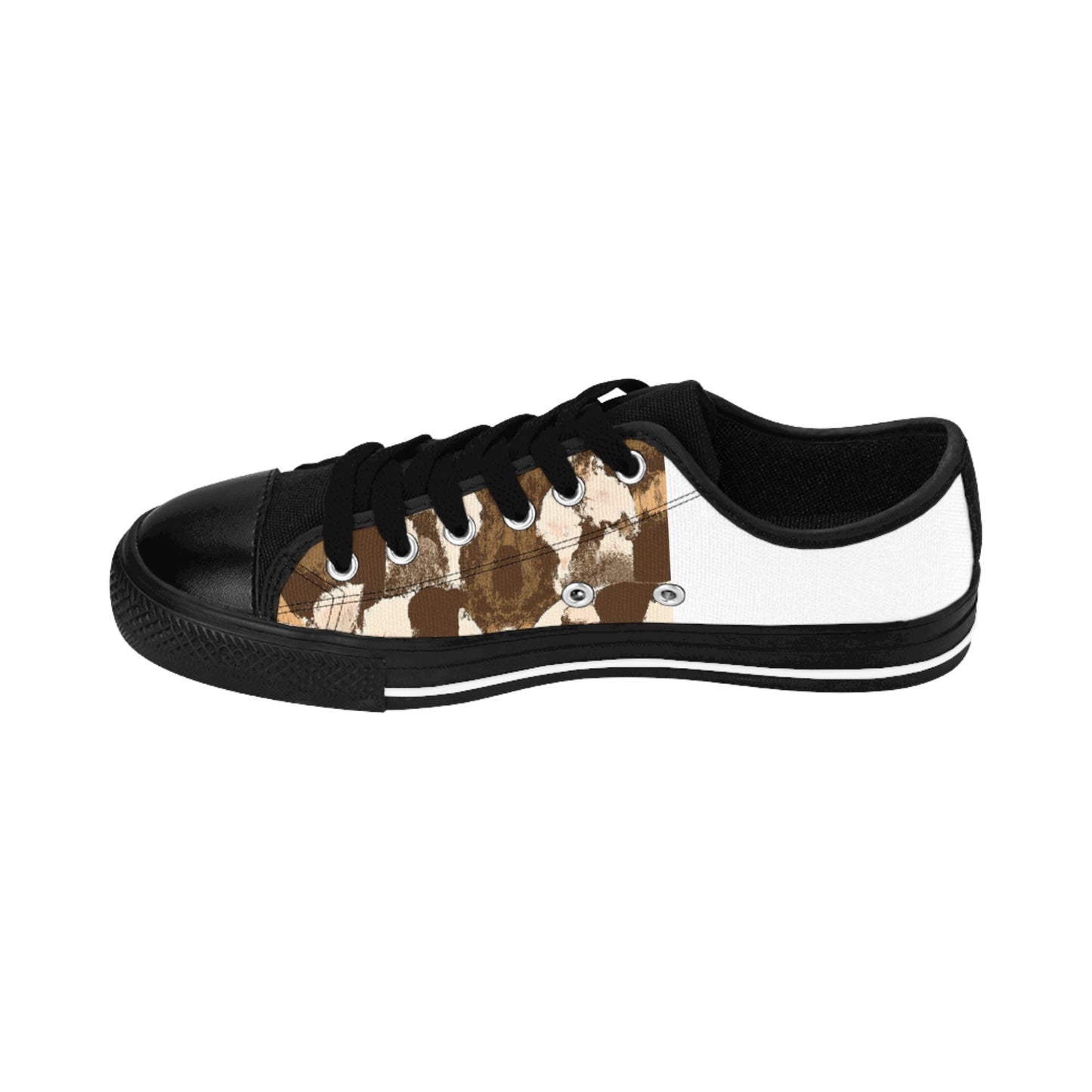 Pedro de la Cruz, a Spanish shoemaker from the 1500s. He crafted ornately detailed sandals and slippers for Spanish royalty, using exotic materials and bright colors to create beautiful and unique shoe designs. With his creative eye,-low top