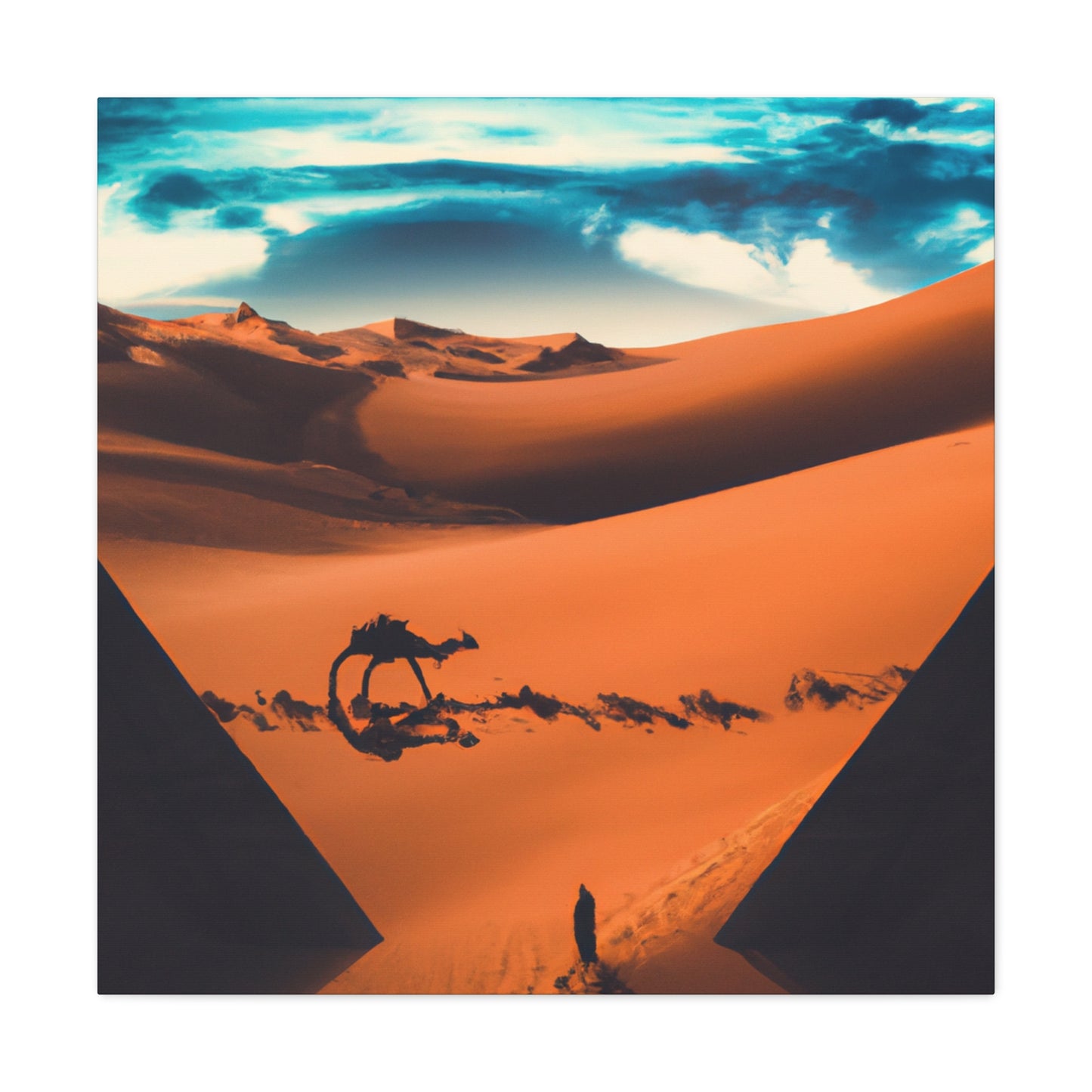 Artist Eliza Winchester.-canvas