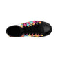 Male: Miguel González, a young artisan from Madrid, Spain. He specialized in creating luxurious and exotic shoes that featured intricate leather work and colorful, hand-detailed embroidery. Miguel was highly sought after for the artistry-low top