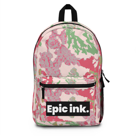 Marie-Lucie Flammea.-backpack