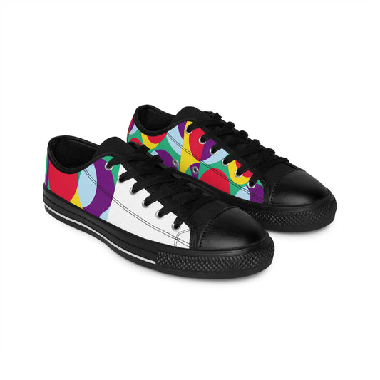 Manuel de Leon, a wealthy landowner from Granada, Spain in the 1500s. He produced the most fashionable and luxurious shoes of the era, made with high-quality leather and handcrafted designs. He was known for his attention-low top