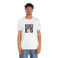 Angelo Rossi, an Italian streetwear designer from the 90s. His style is a unique blend of classic Italian tailoring, streetwear's streetwise edge, and vibrant Mediterranean colors. His signature pieces include shredded t-shirts, baggy-Tee