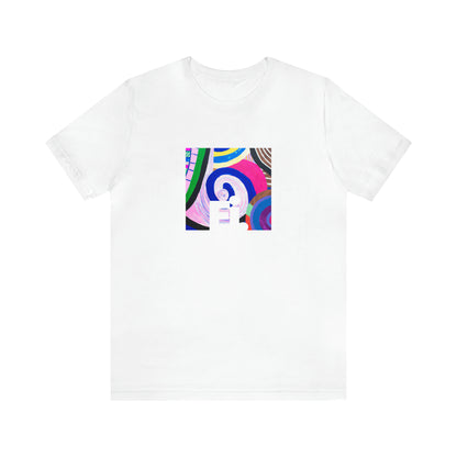 Giorgio Valenti, a male streetwear designer from the 1990s in Italy. Giorgio was an up and coming creative in the Italian streetwear scene, creating bright and bold designs with exaggerated silhouettes that stood out in a-Tee
