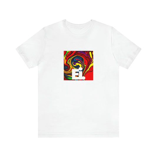 Giovanni Saltrini, a male streetwear designer from Naples, Italy, in the 1990s. He was revered for his creative take on classic Italian cuts, adding vibrant colors, bold graphics, and raw edge hemlines to-Tee