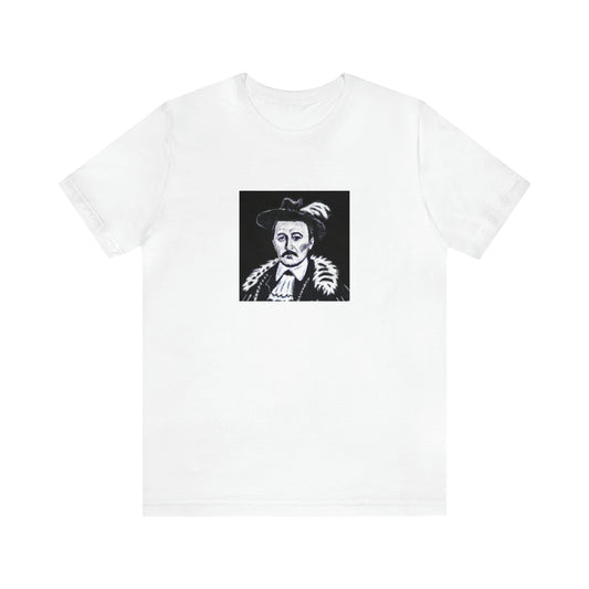Gioia Alba, a female streetwear designer from Milan, Italy. She is known for her bold, vibrant colors and intricate patterns. Her collections mix classic Italian styling with edgy American streetwear, creating a unique and modern style-Tee