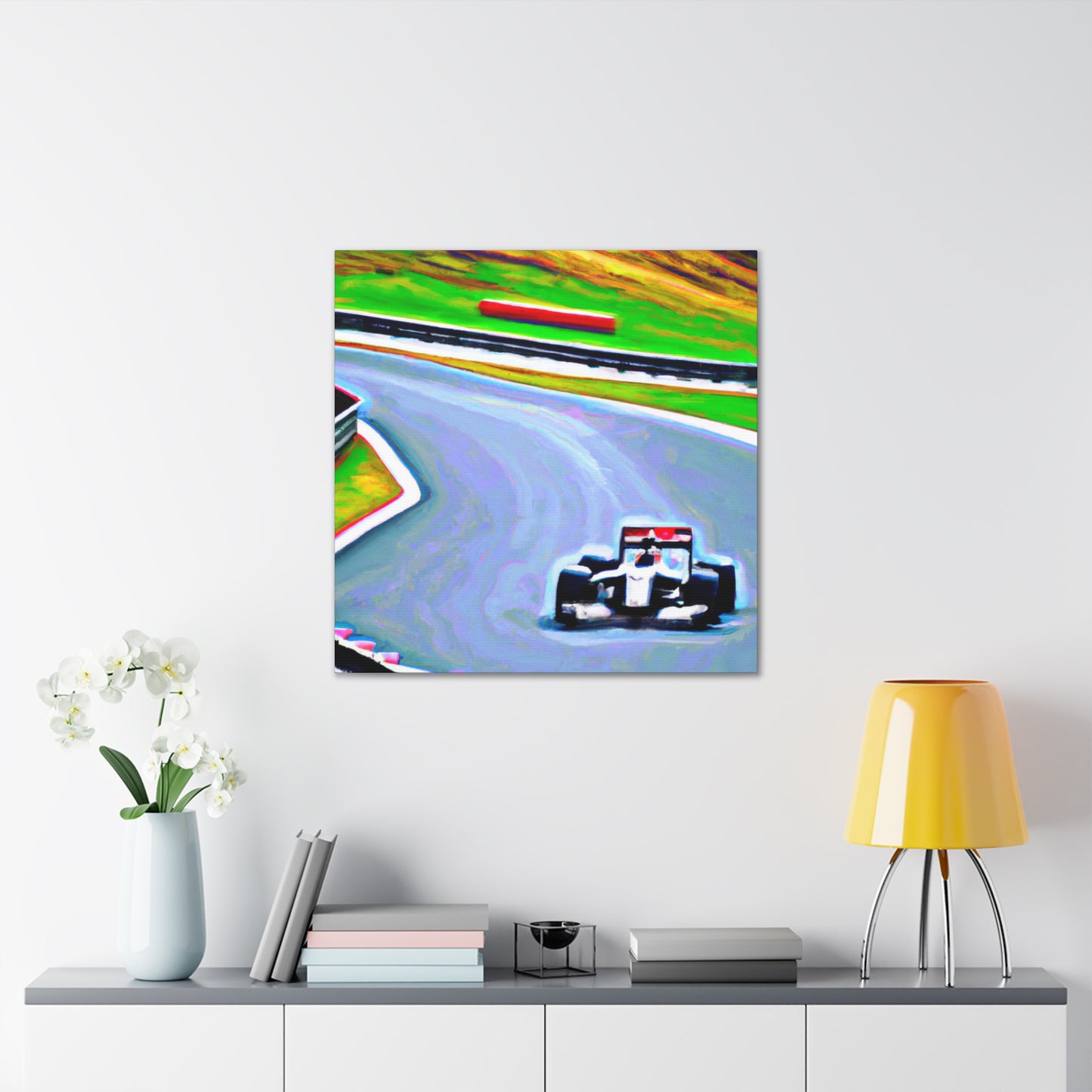 Stephanie the Mystic Painter.-canvas