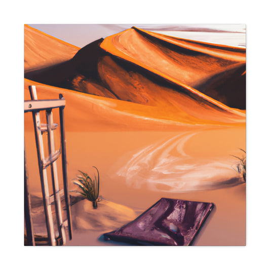 Quincy Highlands, the Artist of the Canyons.-canvas