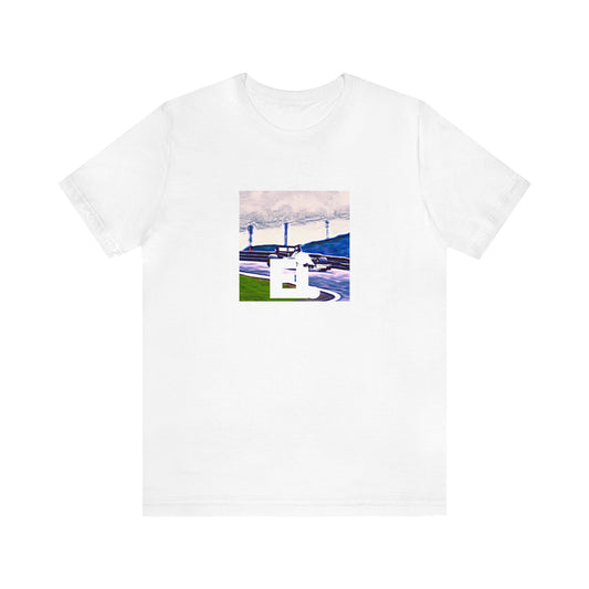 Lorenzo di Montefiore, a flashy yet understated Italian streetwear designer from the early 90s. He was known for his signature bold prints and outrageous color combinations, but his greatest legacy was the introduction of unisex fashion-Tee
