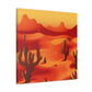 Wild West Painter Berta Banks-canvas