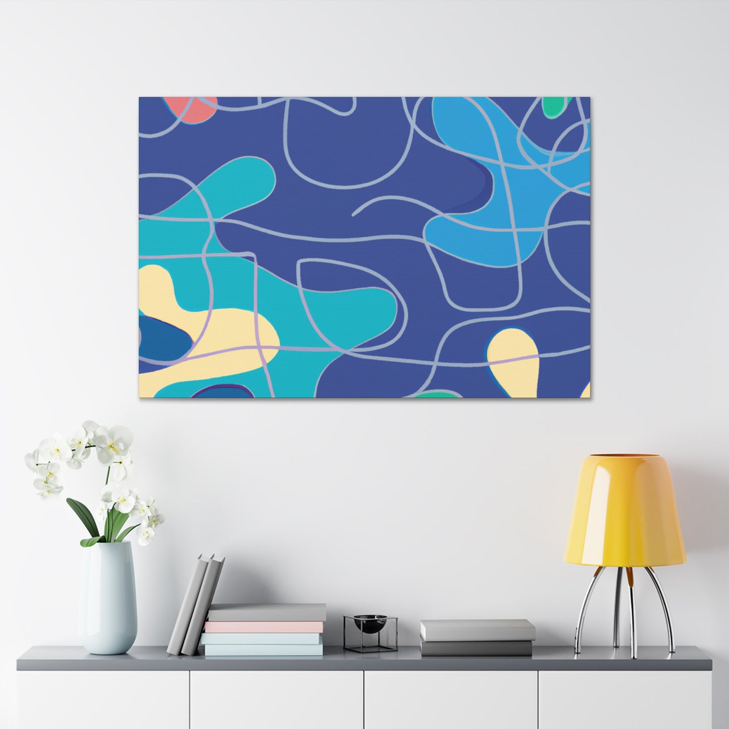 Jaylen Bridgewater, Baroque Painter.-canvas
