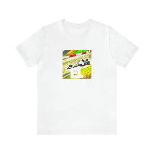 Nina DiFelice – an independent female streetwear designer from Naples, Italy who burst onto the scene in the 1990s with her inventive takes on classic Italian menswear. Her style was an eye-catching mix of bright colours,-Tee