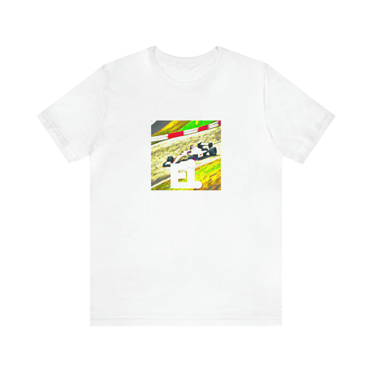 Nina DiFelice – an independent female streetwear designer from Naples, Italy who burst onto the scene in the 1990s with her inventive takes on classic Italian menswear. Her style was an eye-catching mix of bright colours,-Tee