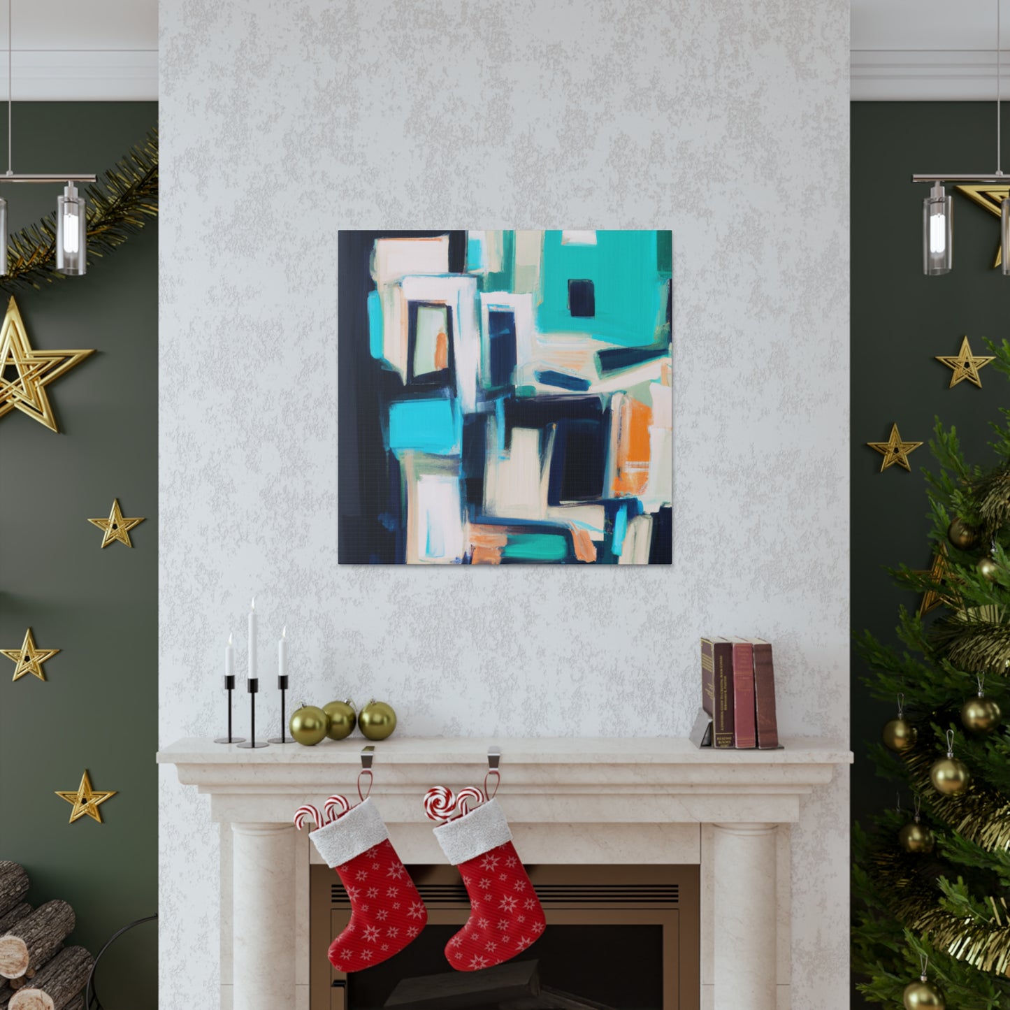 Leafy Blosswood-canvas