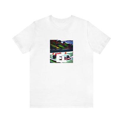 Gianni Pizano, a 90s Italian streetwear designer based in Milan. Known for his daring use of bold colors and cutting-edge silhouettes, Gianni was the go-to designer for a daring yet chic street look-Tee
