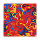 Clarence du Bois - Painter of the Baroque.-canvas