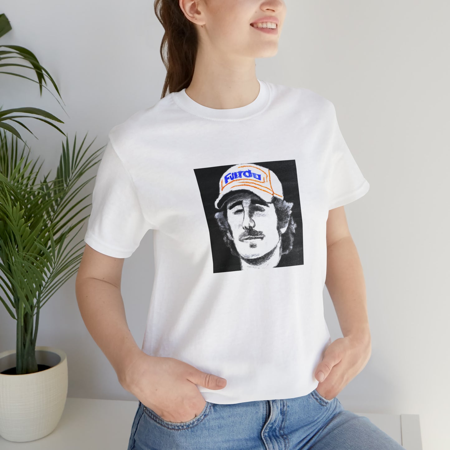 Gianni Italia, a legendary Italian streetwear designer from the 1990s. He was known for his innovative designs that combined classic Italian tailoring with bold modern graphics and over-the-top street-inspired looks. He gained notoriety-Tee