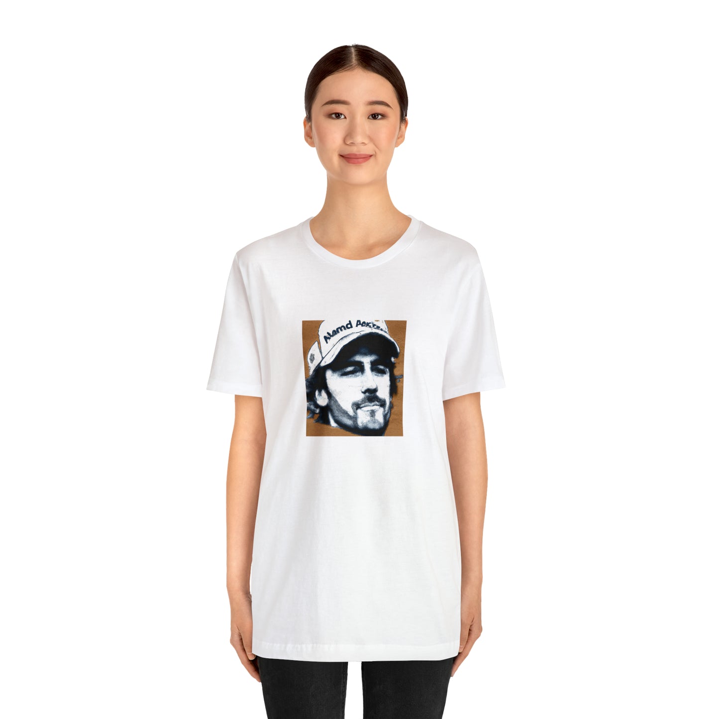 Francesca Salvatore, a female streetwear designer from the 1990s in Italy. She was known for her unique combination of traditional Italian craftsmanship with modern, urban elements. She was a rising star in the streetwear scene,-Tee