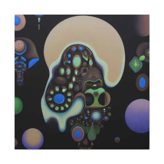 Verdigris de la Verite-canvas