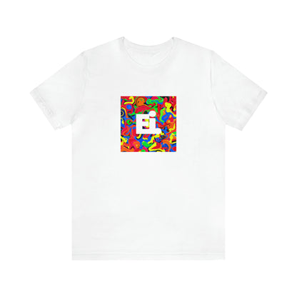 Loretta LaVita, a female streetwear designer from Milan, Italy in the 1990s. Known for her bold, vibrant colors and avant-garde designs, Loretta's streetwear quickly became a must-have in-Tee