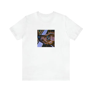 Anna Luciano is an imaginary streetwear designer from the 1990s in Italy. Her iconic designs feature a bold, unapologetic point of view. With vibrant fabrics, Anna's distinct style mixes classic Italian fashion with modern street trends. She-Tee
